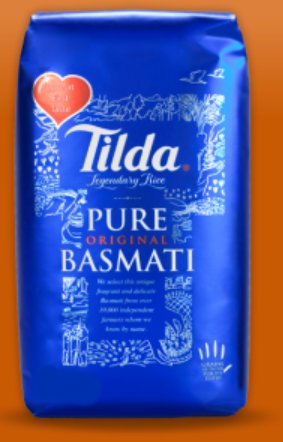 Riz basmati Tilda  1 kg