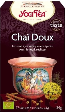 BIO - Chai doux/sweet - 17x2g - Yogi Tea