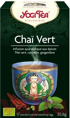 BIO - Green chai - 17x1.8g - Yogi Tea