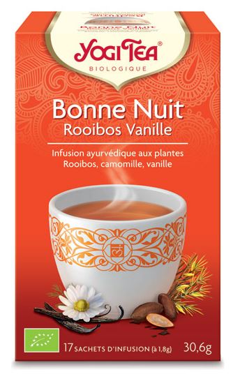 BIO - Bonne nuit rooibos vanille - 17x2g - Yogi Tea