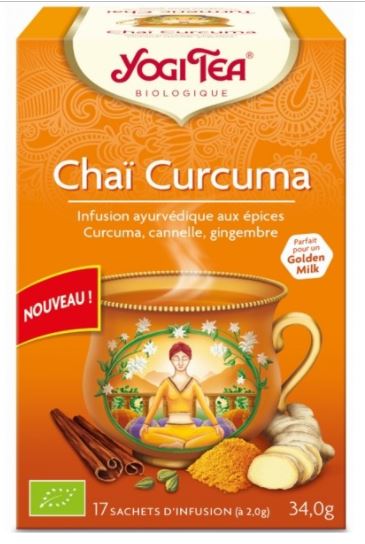 BIO - Chai curcuma - 17x2g - Yogi Tea