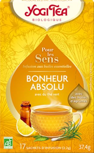 BIO - Bonheur absolu - 17x2g - aux HE - Yogi Tea