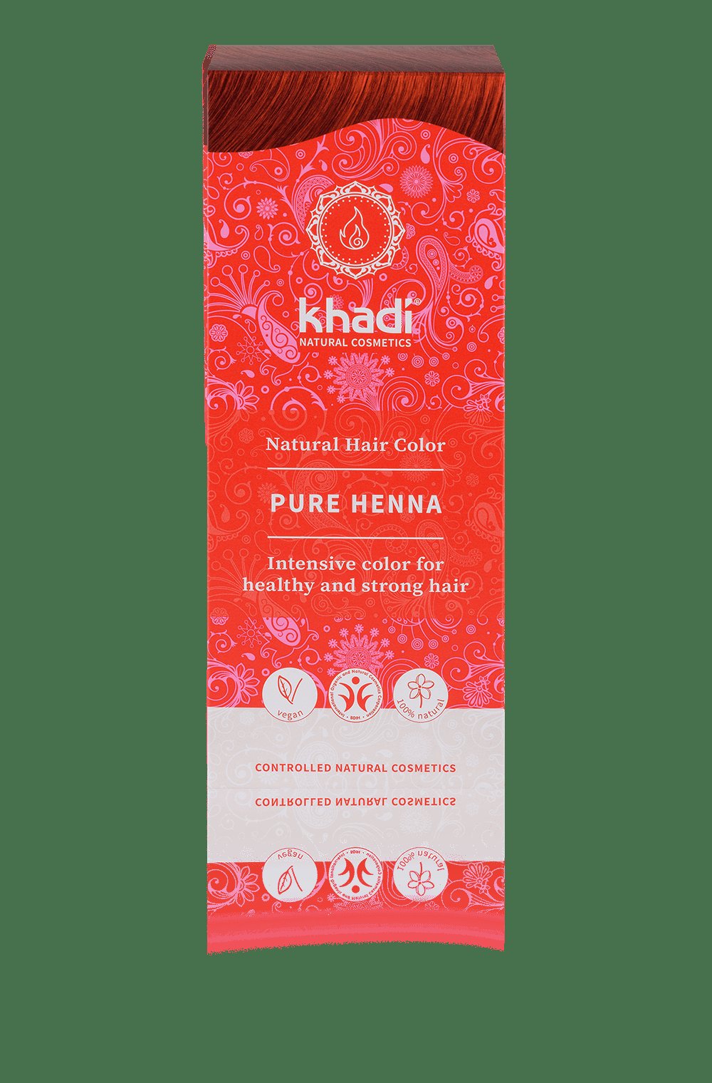 Khadi Ayurvedic Hair Color Pure Henna 100g