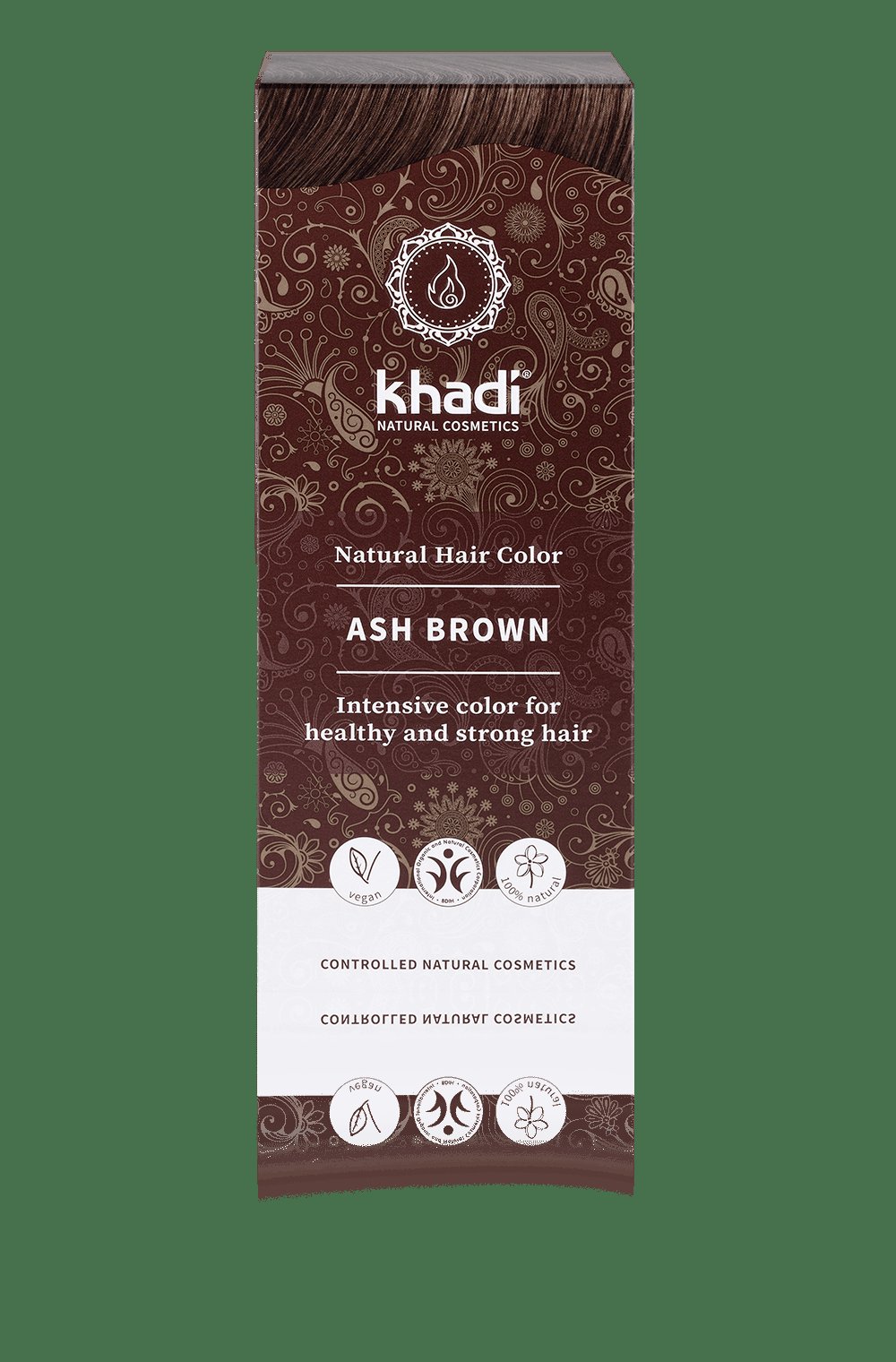 Khadi Ayurvedic Hair Color Ash Brown 100g