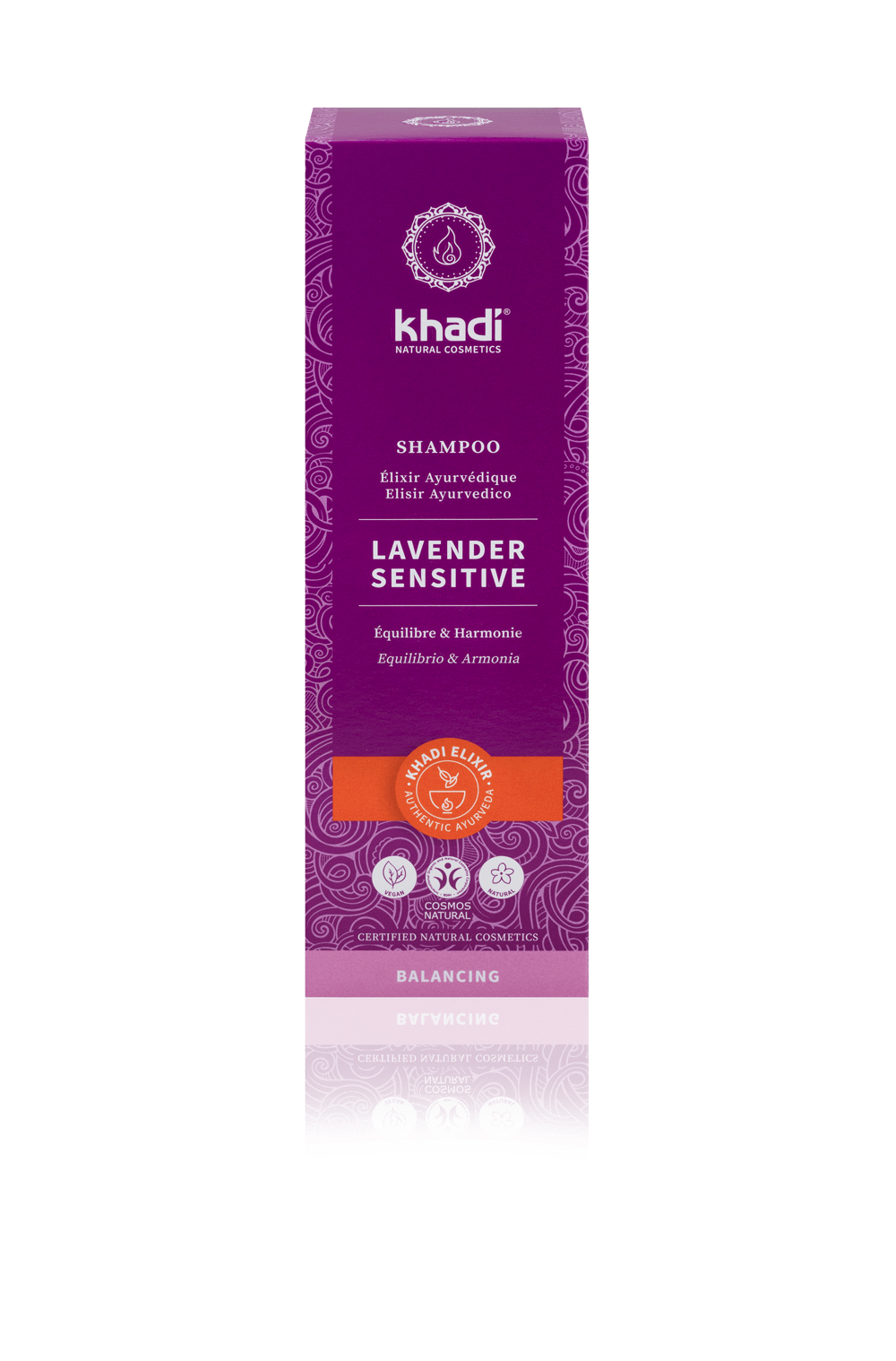 Khadi Ayurvedic Shampoo Lavender Sensitive 200ml