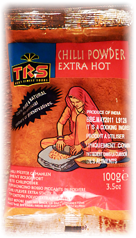 Chili powder extra hot - piment rouge fort - TRS - 100 g