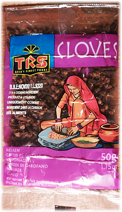 Cloves - clous de girofle - TRS - 50 g