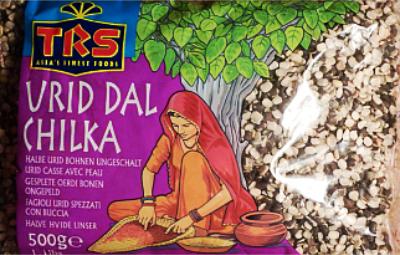 Urid dal chilka - lentilles concassées avec peau - TRS - 500 g