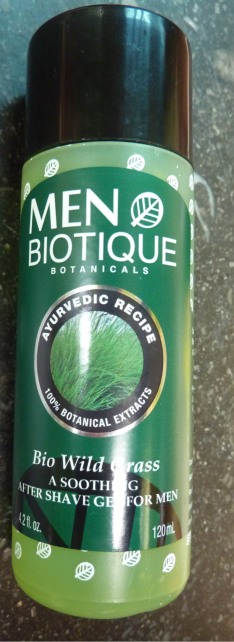 Bio wild grass after shave