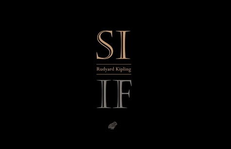 IF/SI [Rudyard Kipling/Belles Lettres]