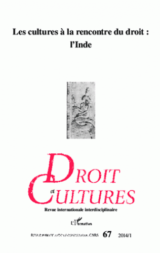 DROIT ET CULTURES n° 67 : L'INDE [L'Harmattan] prix réduit