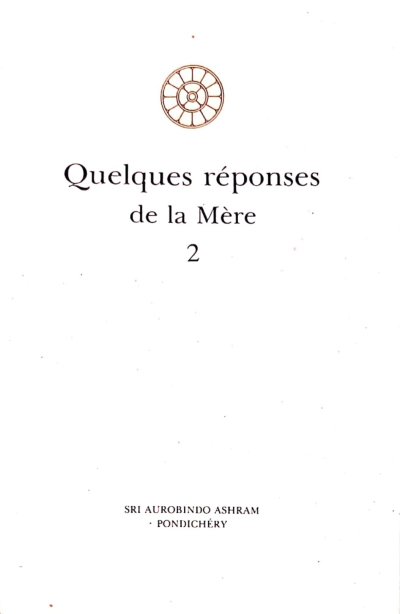 QUELQUES REPONSES DE LA MERE - VOL 2 [Sabda]