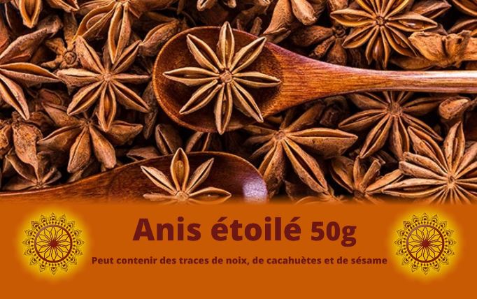 Anis étoilé - 50g - Best before 15/05/2022