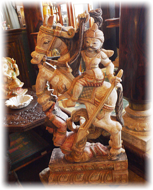( Statues indiennes )