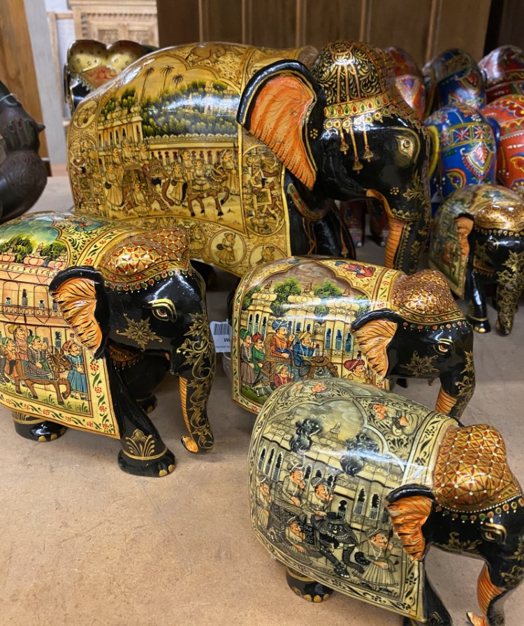 ( Statues indiennes )