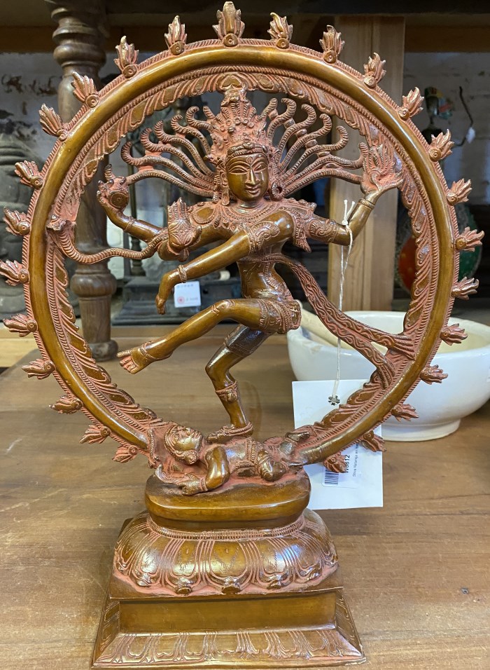 Shiva Nataraja en metal, 36cm