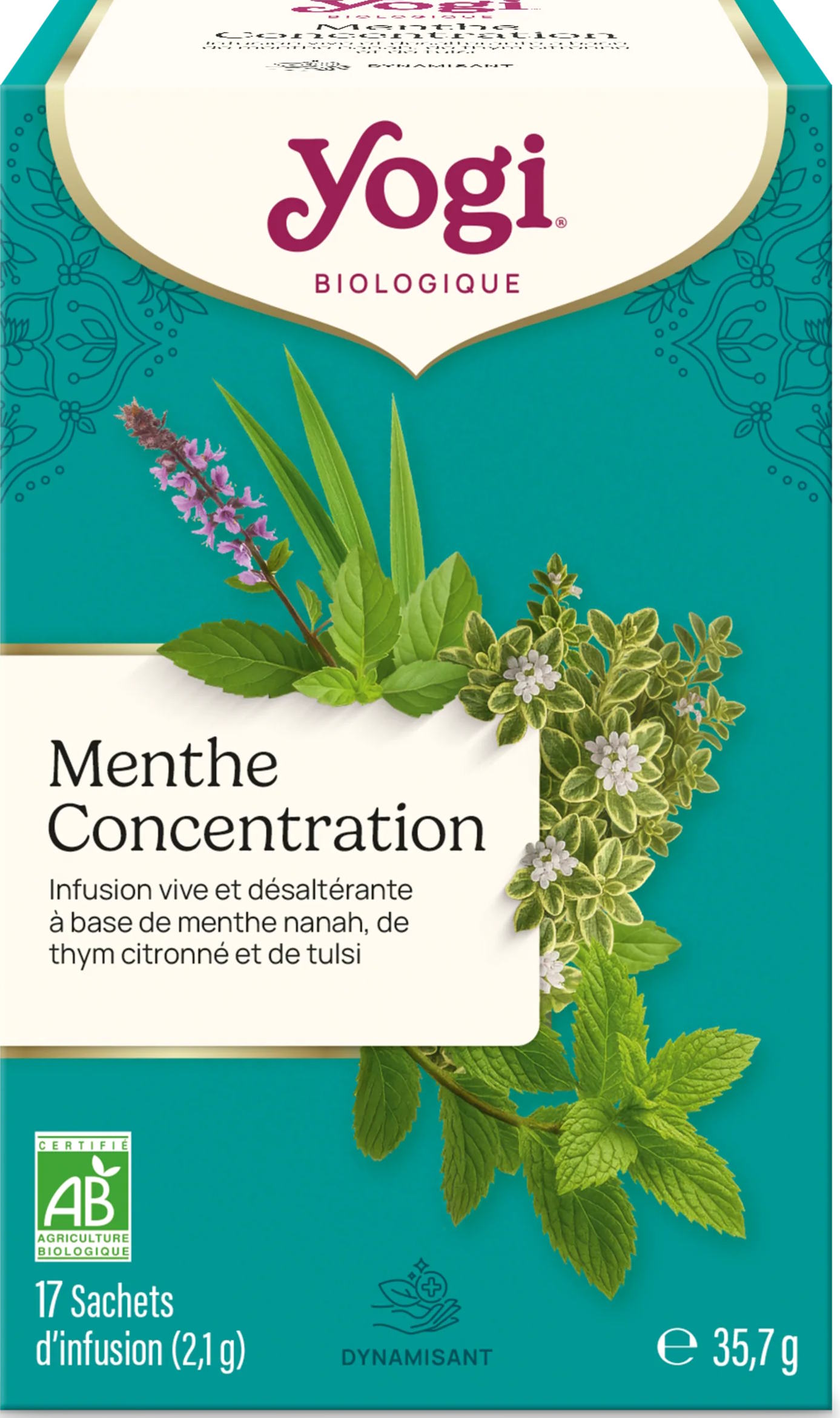 BIO - Menthe concentration - 17x2g - Yogi Tea