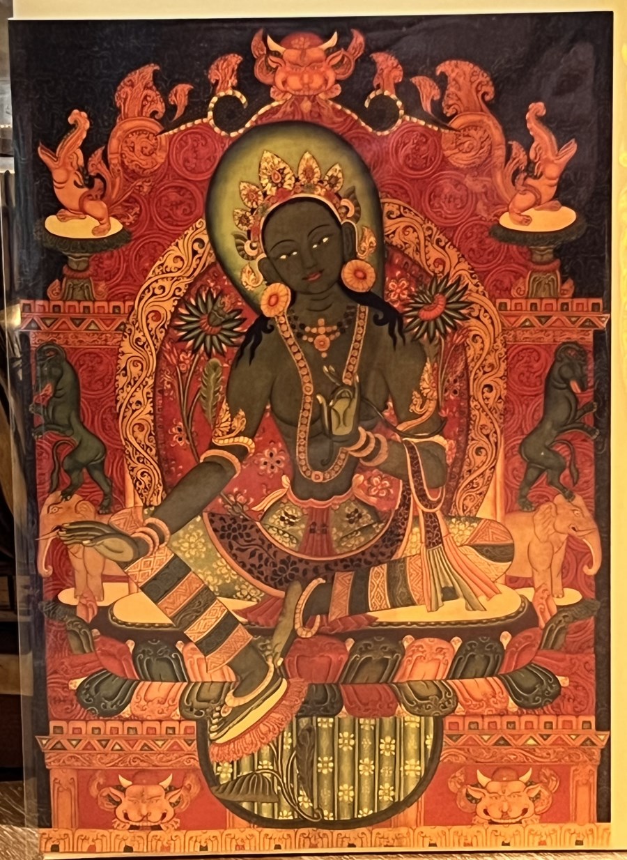 Carte double [White Tara / Tushita]