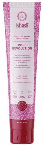 Khadi après-shampooing réparateur rose révolution