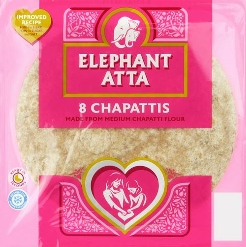 8 chapattis Elephant Atta - 360g