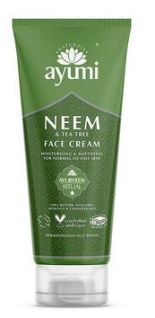 crème visage neem et tea tree