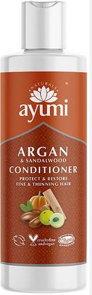 après shampooing à l'huile d'argan