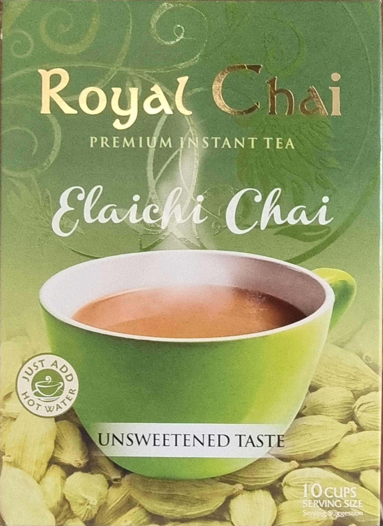 Elaichi chai non sucré (cardamome) - Royal Chai - 220g