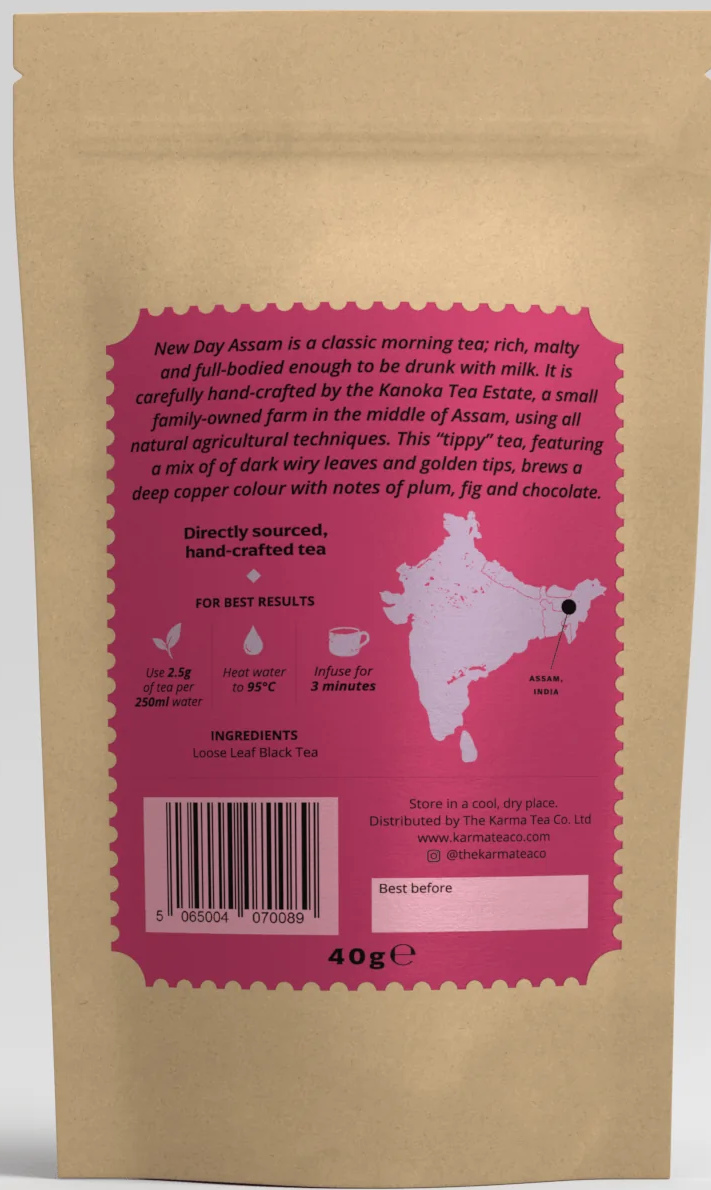 New Day Assam - 40g - Karma Tea Co.