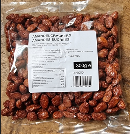 Amandes sucrées - 300g