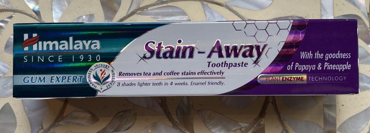 dentifrice enlevant les taches