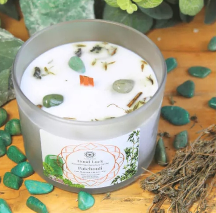 Bougie Litho Green Tree Chance Patchouli [DG]