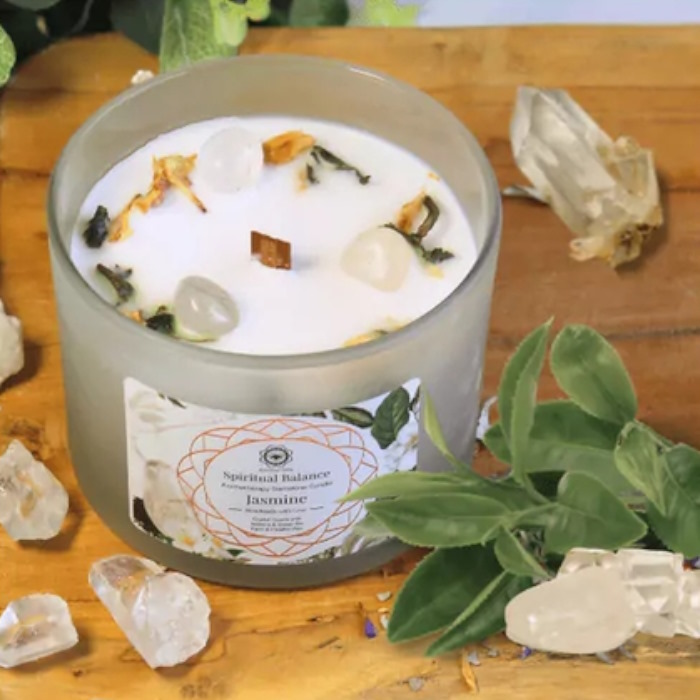 Bougie Litho Green Tree Purification Sauge blanche [DG]