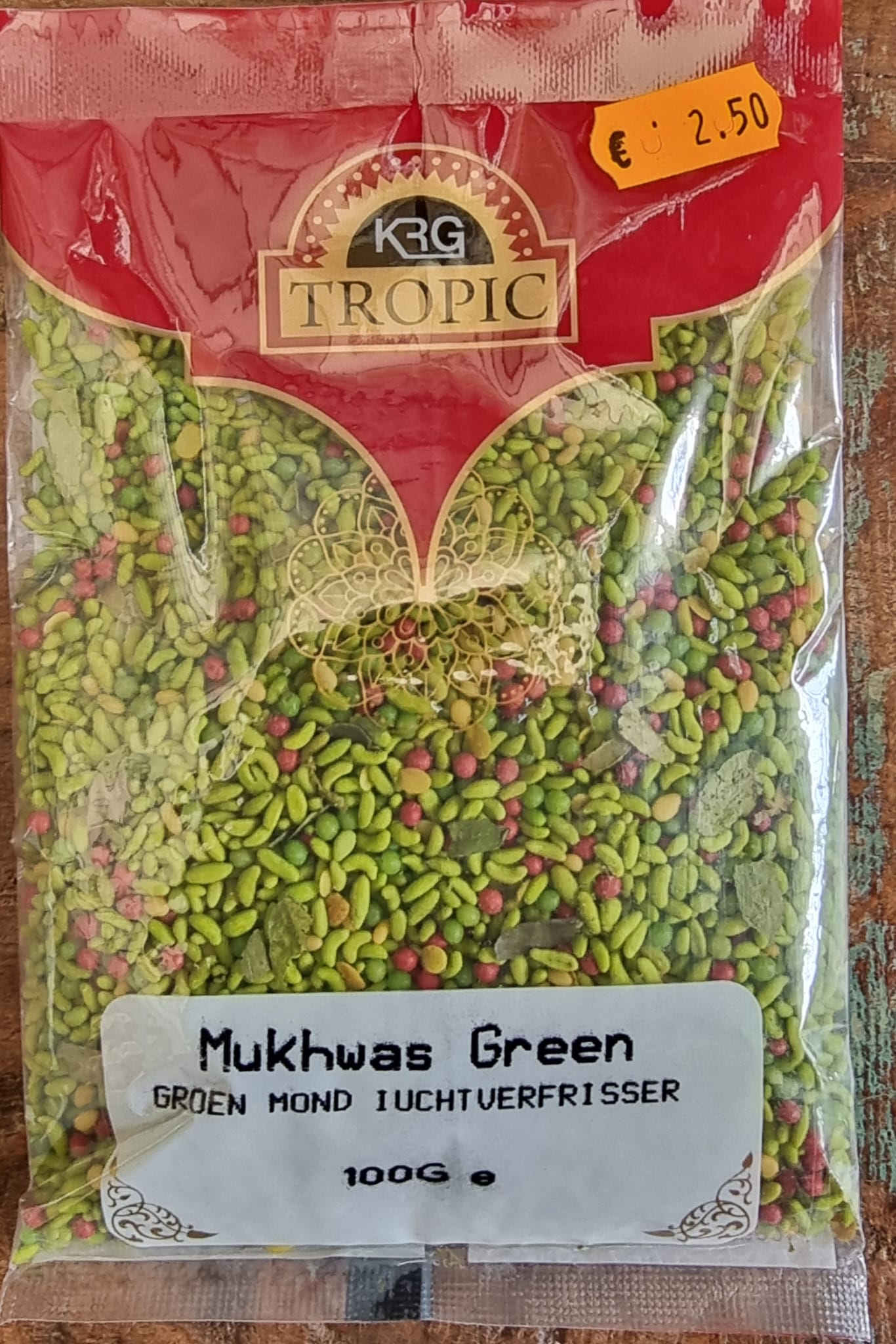 Pan masala  Mukhwas green - 100g