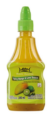 sauce épicée mangue citron vert - 300 ml