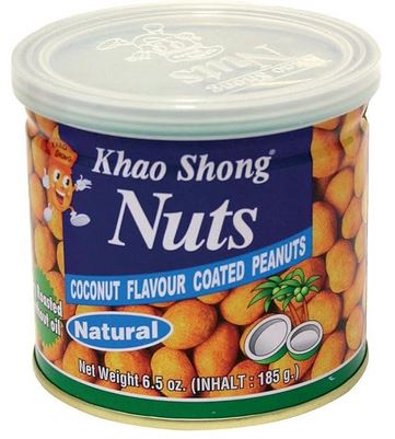 Cacahuetes arôme coco - 185g - Khao Shong