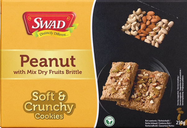 Biscuits fruits &agrave; coque - 250g - Swad