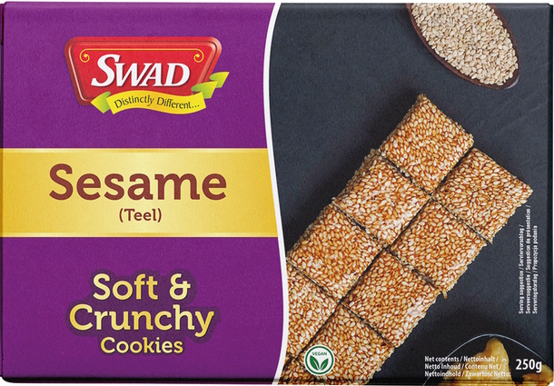 Biscuits au s&eacute;same - 250g - Swad