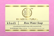 Savon à la rose  /  Rose water soap