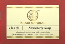 Savon fraise  /  Strawberry soap