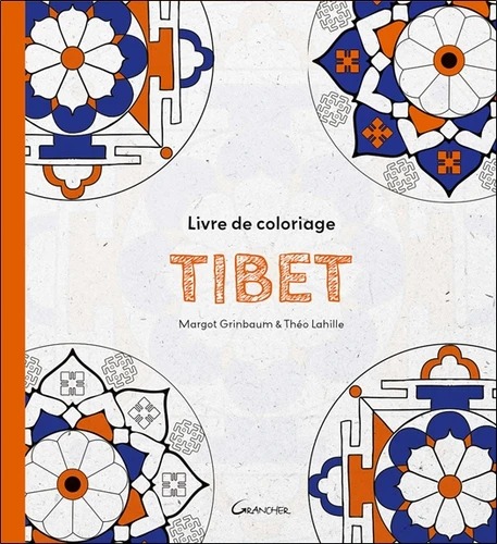 LIVRE DE COLORIAGE TIBET [Grancher]