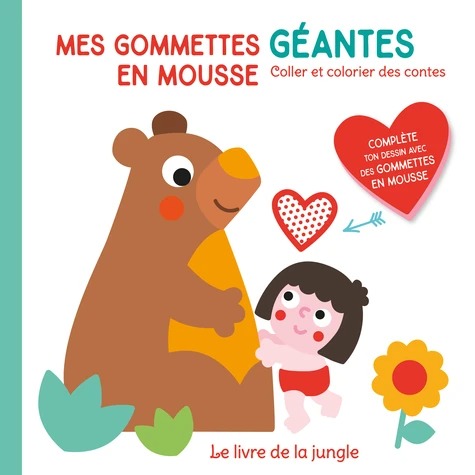 LE LIVRE DE LA JUNGLE. Mes gommettes géantes [Tam Tam]