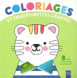 LE TIGRE. Coloriages et tangrommettes [Yoyo Editions]