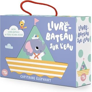 CAPITAINE ELEPHANT. Livre-bateau sur l'eau [Tam-Tam]