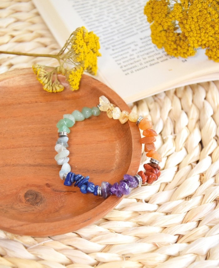 Bracelet 7 Chakras Mix Chips