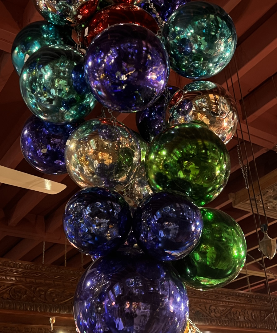 boules de noel verre Grande