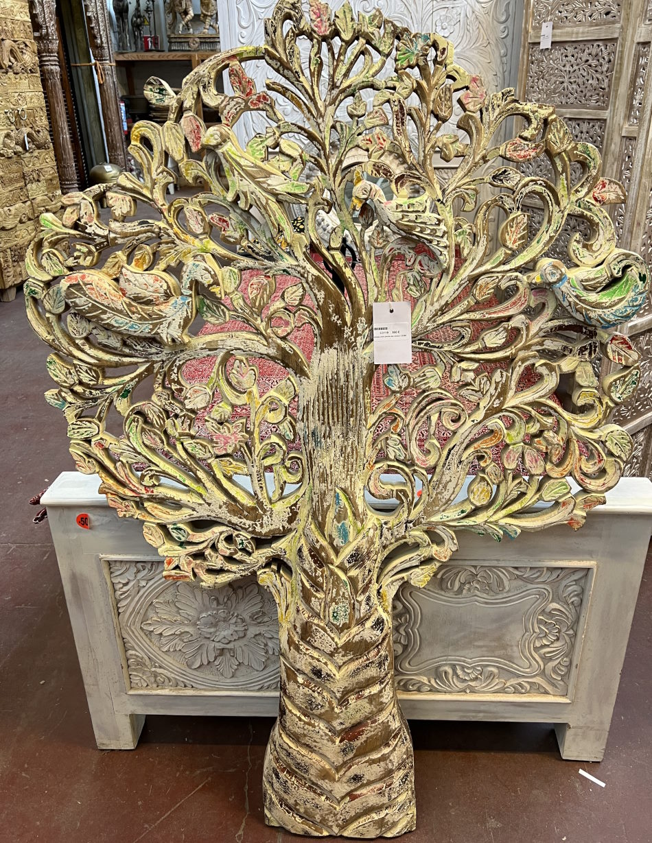 panneau arbre paradis des oiseaux 125X88