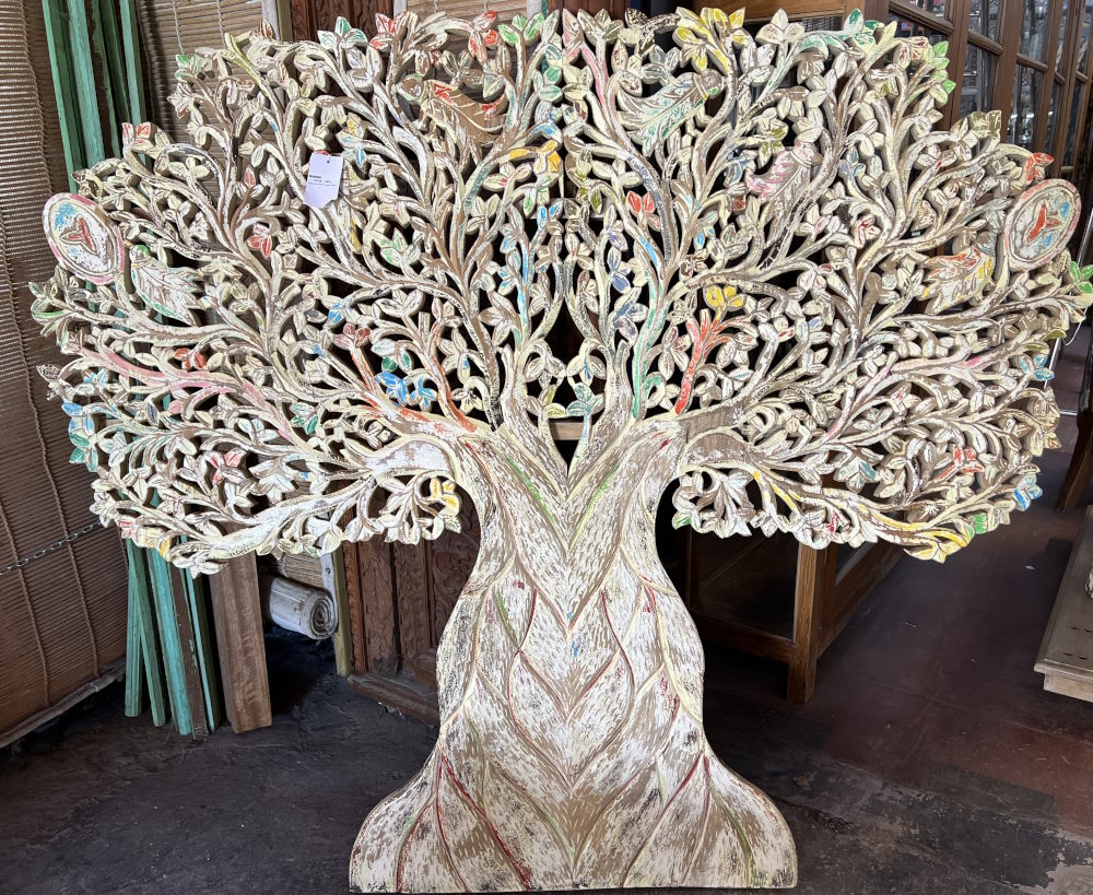 panneau arbre paradis des oiseaux 152X180