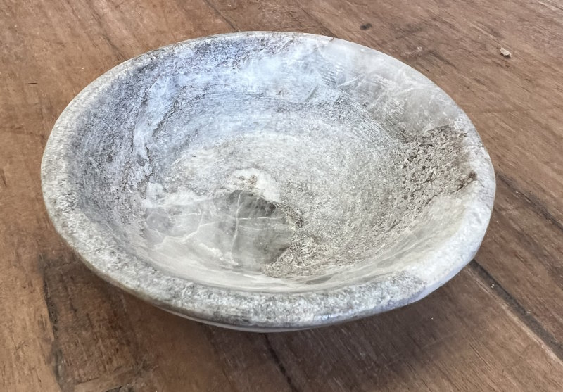 assiette marbre Baswala diam 12