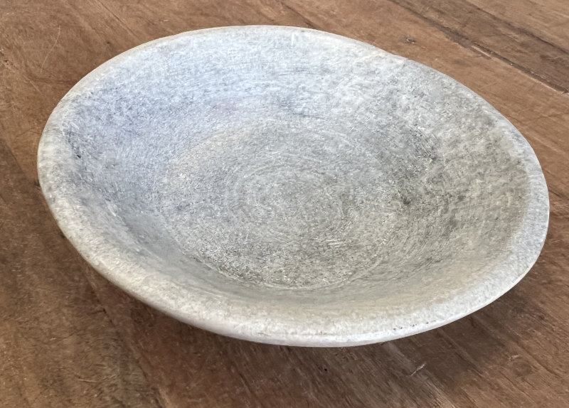 assiette marbre Baswala diam 16