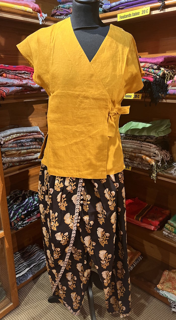 KHI Faith Blouse Lin Safran
